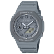 卡西欧（CASIO） 手表男 八角形炭纤维新款G-shock系列农家橡树多功能防水防震时尚运动男表 高级灰GA-2110ET-8A
