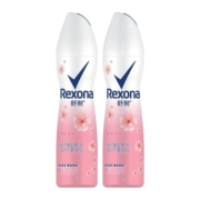 Rexona/舒耐爽身香体止汗喷雾樱香亮肤150ml*2持久干爽去味