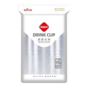 aomo 阿姿玛 螺纹加厚一次性水杯155ml*50只