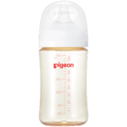 贝亲（Pigeon）自然实感第3代 婴儿PPSU奶瓶 宽口径 240ml AA191 3个月以上