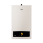 海尔（Haier）海尔燃气热水器燃气天然气变频智能恒温家用即热强排式水气双调低压启动大屏防冻UTS白色 【UTS】12升 ECO节能+智能安防【一厨一卫】