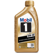 美孚（Mobil）美孚1号 金美孚 先进全合成汽机油 0W-30 SL 1L 汽车保养