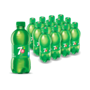 7喜 七喜7up 柠檬味 汽水碳酸饮料 300ml*12瓶 （新老包装随机发货）百事出品