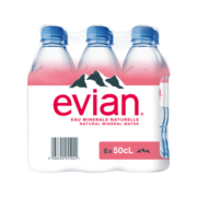 evian依云法国原装进口 矿泉水 500ml*6瓶