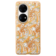 HUAWEI P50 Pro 原装艺术主题保护壳  波涛之下（珊瑚黄）
