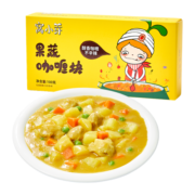 窝小芽 果蔬咖喱块100g 减钠25%不加香精防腐剂 儿童轻调味酱速食拌料