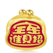 预售：Chow Sang Sang 周生生 Charme系列 招财进宝足金转运珠 92978C