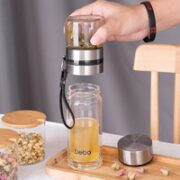 Debo 德铂 茶水分离玻璃杯 260ml