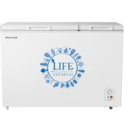 海信(Hisense) 冰柜家用双温大冷柜280升 商用冷藏冷冻柜大容量 一级能效保鲜柜BCD-280ND