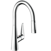 汉斯格雅（Hansgrohe） 厨房龙头洗碗池洗菜盆水池水槽龙头冷热水抽拉 达丽丝72813007