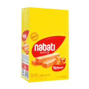 c丽芝士nabati纳宝帝草莓芝士奶酪味威化饼干零食整箱200g小包装