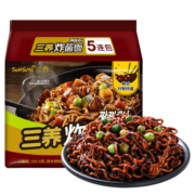 三養（SAMYANG）三养Samyang 炸酱面干拌面袋面速食零食 5连包140g*5韩国进口