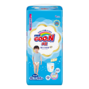 大王（GOO.N）维E拉拉裤宝宝小短裤婴儿尿不湿 XL44男女宝通用（12-17kg）
