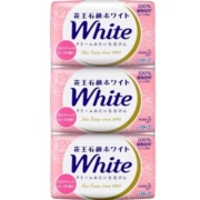 日本进口花王玫瑰香皂洗澡沐浴皂清洁补水滋润保湿不紧绷3块肥皂