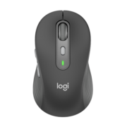 罗技（Logitech）M750 大手版鼠标 无线鼠标 静音鼠标 大手鼠标  黑色 带Logi Bolt USB接收器 M650升级版
