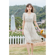 Betu 百图 女士雪纺连衣裙 2105T49Y3