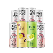 京喜特价：锐澳  RIO 预调鸡尾酒 微醺330ml*2罐+气泡水330ml*6罐