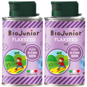 碧欧奇（Biojunior）进口亚麻籽油食用添加油无苦味宝宝可热炒 亚麻籽油150ml*2