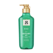 吕（Ryo）绿吕清爽控油洗发水550ml深层清洁洗头水男女通用韩国进口