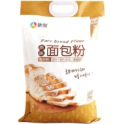 新良原味面包粉5kg 高筋面粉烘焙专用家用日式吐司小麦粉商用10斤