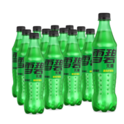 雪碧 Sprite 无糖零卡 汽水 碳酸饮料 500ml*12瓶 整箱装年货