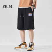 森马旗下轻商务潮牌，GLM 夏季宽松休闲百搭五分裤*2条 多款