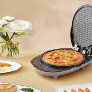 美的（Midea）电饼铛下盘可拆煎烤机双面加热煎饼铛早餐机 JK30Power301