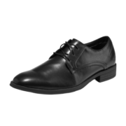 Skechers斯凯奇商务休闲潮流正装尖头皮鞋软底时尚牛津鞋 65538 BLK黑色 42.5