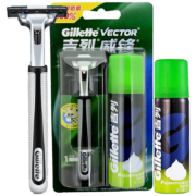 Gillette 吉列 剃须套装 (威锋经典手动剃须刀1刀架+1刀头+清新柠檬型剃须泡50g)