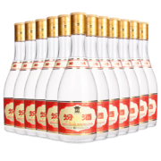 京喜特价：汾酒 杏花村清香型白酒 (黄盖玻汾酒)53度475mL*6