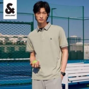 JackJones 杰克琼斯 2023新款 男式纯棉舒适短袖polo衫 多色