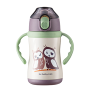 babycare儿童保温杯吸管杯水杯宝宝学饮杯保温水壶儿童水杯240ml