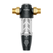 璞勒（PUREPLUS） 前置过滤器全屋家用净水器黄铜反冲洗5T大通量40微米免换滤芯自来水过滤器 【旗舰款】5T大通量（用户自行安装）
