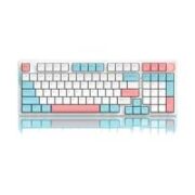 AJAZZ 黑爵 AK966 三模机械键盘  96键 梦夏 凯华冰淇淋轴  RGB