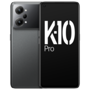 OPPO K10 Pro 钛黑 8GB+256GB 高通骁龙888 80W超级闪充 索尼IMX766旗舰传感器 OLED屏幕 5G手机