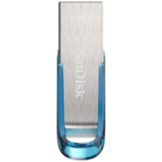 闪迪 (SanDisk) 128GB USB3.0 U盘CZ73酷铄 高速读取 时尚蓝色 小巧便携 安全加密 学习办公优盘