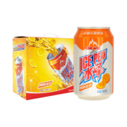 冰峰（ICEPEAK）橙味汽水330ml*12罐陕西特色礼盒装碳酸饮料