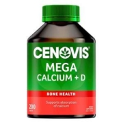 强健骨骼，Cenovis 萃益维 维生素D3+钙片200片