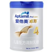 爱他美（Aptamil）【撩客服享豪礼】卓萃白金版婴儿童配方奶粉4段（3-6岁龄）900g