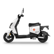 雅迪（yadea）电动车DS5智能启动电动自行车48V24Ah锂电长续航成人通勤代步车车 90S白色-4824锂电/3A充电器