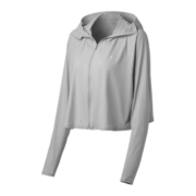 蕉下（beneunder）防晒衣女冰丝凉感长袖防紫外线夏季披肩防晒服经典款透气短外套 【经典短款】远山灰