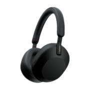 索尼（SONY） 高解析度主动降噪游戏耳机无线蓝牙耳机重低音  WH-1000XM5 黑色