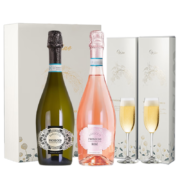 PLUS会员：BAROCCO 巴乐高 普罗塞克DOC 超干高泡起泡酒 750ML*2礼盒装