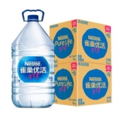 20点、概率券、88VIP：雀巢 优活纯净水桶装水5L*4桶/箱*2箱