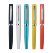白金（PLATINUM）PNS-5000钢笔PROCYON练字铱金笔尖墨囊可替换 柠檬黄 F尖