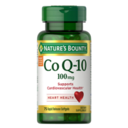 自然之宝辅酶Q10营养软胶囊片100mg 75粒 美国原装扣十备孕成人中老年