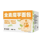 【林美丽推荐】 0脂魔芋全麦面包整箱饱腹早餐肪代餐减无吐司