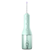 飞利浦家用立式冲牙器 男/女 洗牙器水牙线立式手持2种洁齿模式3级洁齿力度 美牙舱 HX3806/34 绿色
