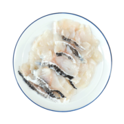 鲜佰客（xianbaike）免切免浆黑鱼片 火锅食材 水煮鱼酸菜鱼 黑鱼片250g/盒