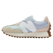 NEW BALANCE NB官方男鞋女鞋327系列百搭休闲鞋运动鞋 淡紫/浅薄荷绿/米色 WS327PAB 36(脚长22.5cm)